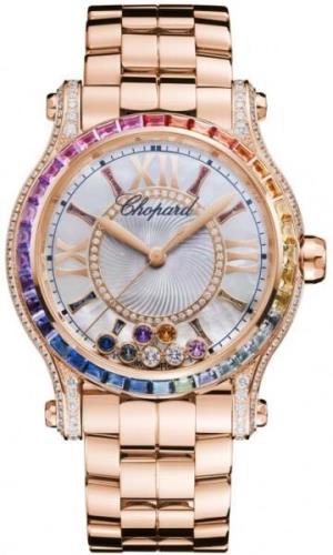 Chopard Damklocka 274891-5008 Happy Sport 18 karat roséguld Ø36 mm