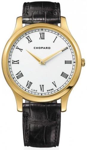 Chopard Herrklocka 161902-0001 L.U.C XP Vit/Läder Ø39.5 mm