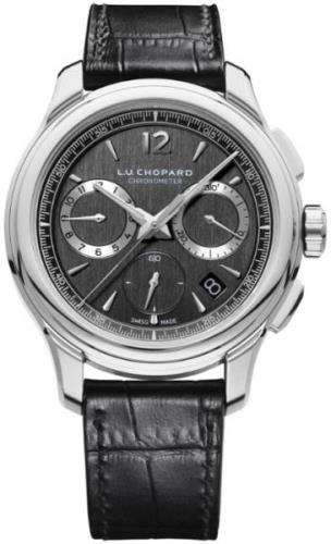 Chopard Herrklocka 168596-3001 L.U.C Grå/Läder Ø42 mm