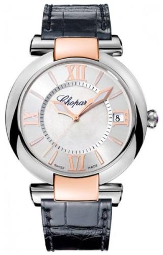 Chopard Damklocka 388531-6005 Imperiale Silverfärgad/Läder Ø40 mm