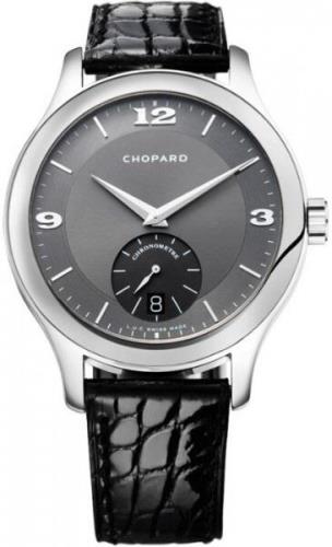 Chopard Herrklocka 168500-3002 L.U.C Classic Svart/Läder Ø39.5 mm