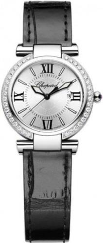 Chopard Damklocka 388541-3003 Imperiale Silverfärgad/Läder Ø28 mm