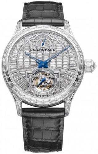 Chopard Herrklocka 171933-1001 L.U.C Diamantinfattad/Läder Ø43 mm