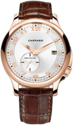 Chopard Herrklocka 161888-5007 L.U.C Twist Silverfärgad/Läder Ø41