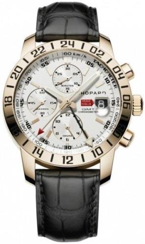 Chopard Herrklocka 161267-5001 Classic Racing GMT Chrono Vit/Gummi