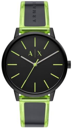 Armani Exchange Herrklocka AX2730 Cayde Svart/Plast Ø42 mm