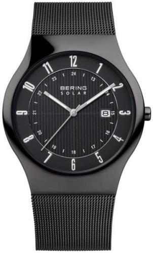 Bering Herrklocka 14640-222 Solar Svart/Stål Ø40 mm