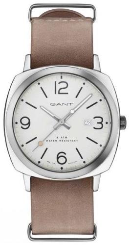 Gant Herrklocka GT038003 Vit/Stål