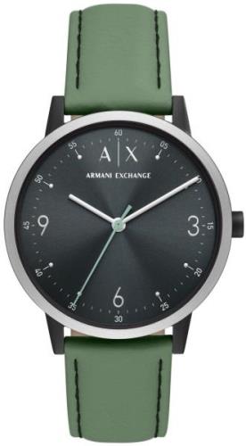 Armani Exchange Herrklocka AX2740 Cayde Svart/Läder Ø42 mm