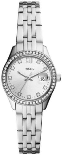 Fossil Damklocka ES5039 Micro Scarlette Silverfärgad/Stål Ø28 mm