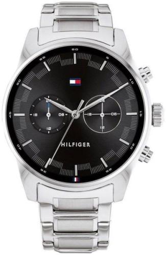 Tommy Hilfiger Herrklocka 1710419 Sawyer Svart/Stål Ø44 mm