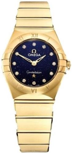 Omega Damklocka 131.50.25.60.53.001 Constellation Quartz 25Mm Blå/18