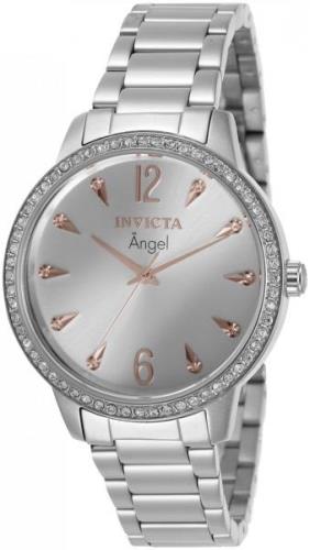 Invicta Damklocka 31366 Angel Silverfärgad/Stål Ø36 mm