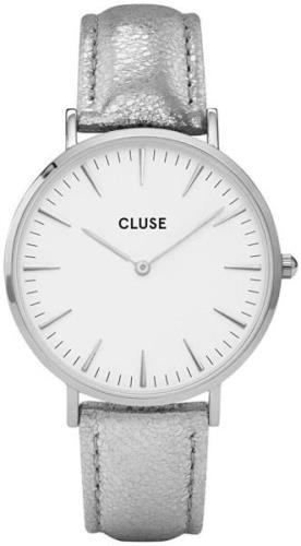 Cluse Damklocka CL18233 La Boheme Vit/Läder Ø38 mm