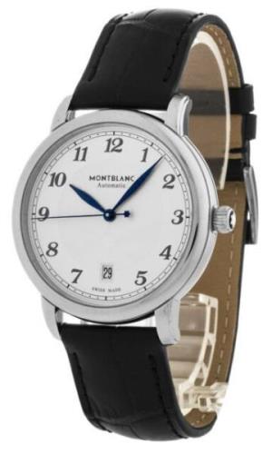 Montblanc Herrklocka 116522 Star Silverfärgad/Läder Ø39 mm