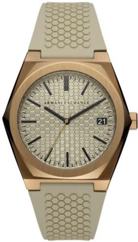 Armani Exchange Herrklocka AX2813 Geraldo Brun/Gummi Ø44 mm