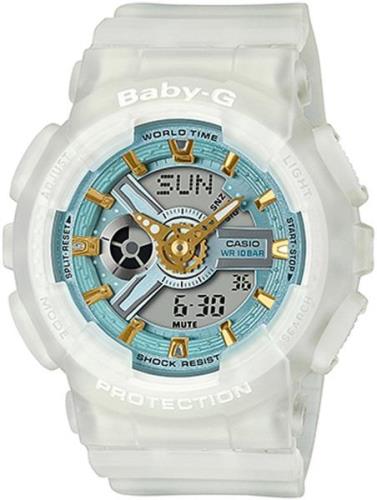 Casio Damklocka BA-110SC-7AER Baby-G Blå/Resinplast Ø43.4 mm