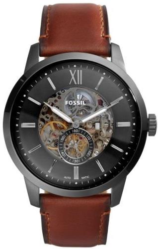 Fossil Herrklocka ME3181 Townsman Grå/Läder Ø48 mm