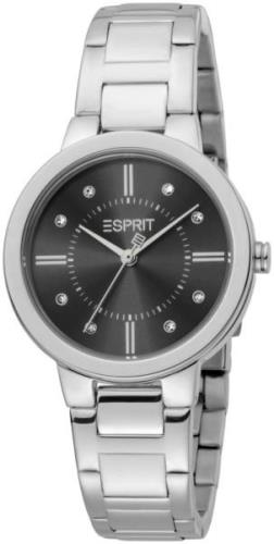 Esprit Damklocka ES1L246M0055 Svart/Stål Ø32 mm