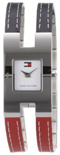 Tommy Hilfiger Damklocka 1780068 Vit/Läder Ø20 mm