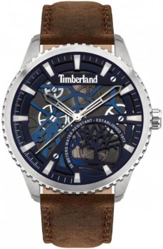 Timberland Herrklocka TDWJA2000901 Blå/Läder Ø44 mm