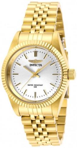 Invicta Damklocka 29407 Specialty Silverfärgad/Gulguldtonat stål