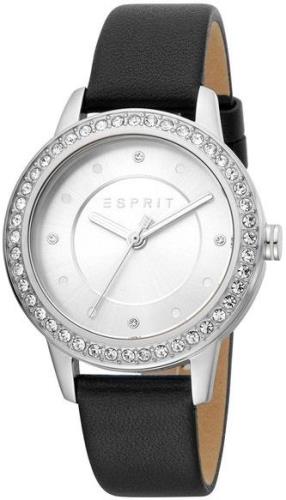 Esprit Damklocka ES1L163L0015 Silverfärgad/Läder Ø36 mm