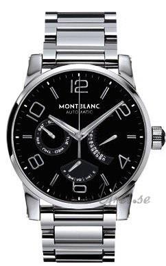 Montblanc Herrklocka 103095 Timewalker XL Retrograd Svart/Stål Ø42