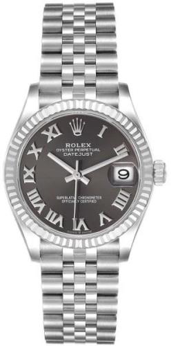 Rolex Damklocka 278274-0022 Datejust 31 Grå/Stål Ø31 mm