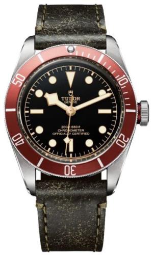 Tudor Herrklocka 79230r-0002 Heritage Svart/Läder Ø41 mm