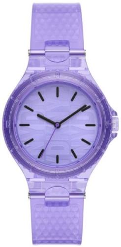 DKNY Damklocka NY6644 Chambers Lila/Gummi Ø36 mm