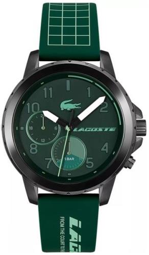 Lacoste Herrklocka 2011218 Endurance Grön/Gummi Ø43 mm