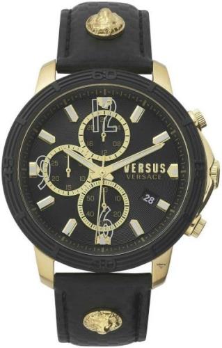 Versus by Versace Herrklocka VSPHJ0320 Bicocca Svart/Läder Ø46 mm