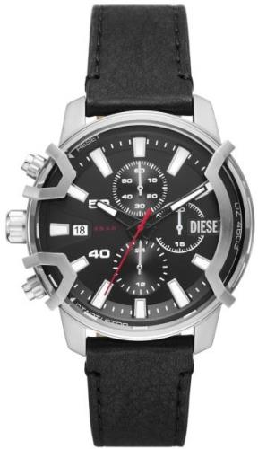 Diesel Herrklocka DZ4603 Griffed Mini Svart/Läder Ø42 mm