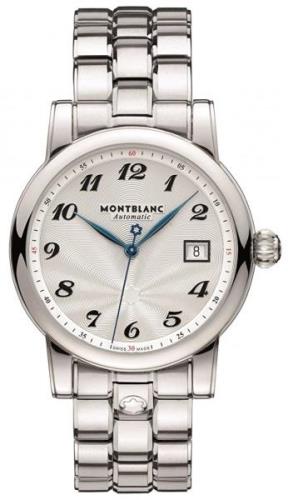 Montblanc Herrklocka 107316 Star Silverfärgad/Stål Ø40 mm