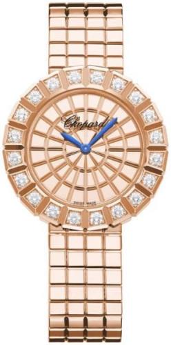 Chopard Damklocka 104015-5001 Ice Cube Roséguldstonad/18 karat