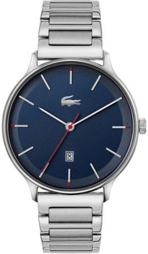 Lacoste Herrklocka 2011166 Club Blå/Stål Ø42 mm