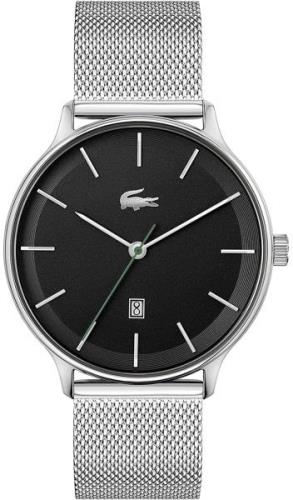 Lacoste Herrklocka 2011221 Club Svart/Stål Ø42 mm