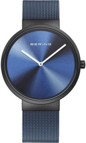 Bering Herrklocka 19039-327 Classic Blå/Stål Ø39 mm