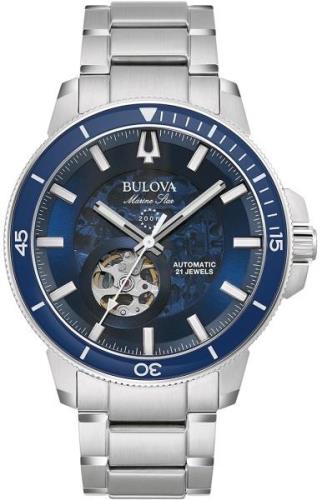 Bulova Herrklocka 96A289 Marine Star Blå/Stål Ø45 mm