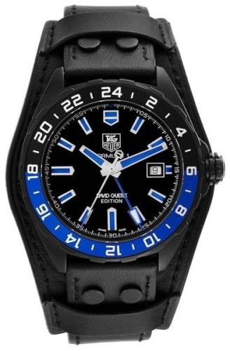 TAG Heuer Herrklocka WAZ201A.FC8195 Formula 1 Svart/Läder Ø43 mm