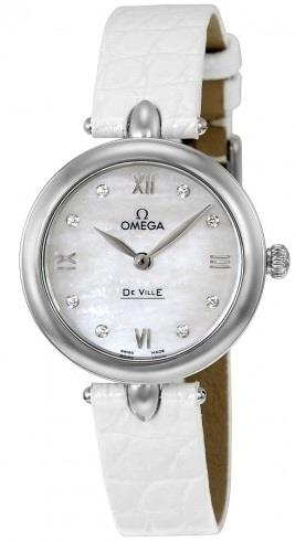 Omega Damklocka 424.13.27.60.55.001 De Ville Prestige Quartz 27.4mm