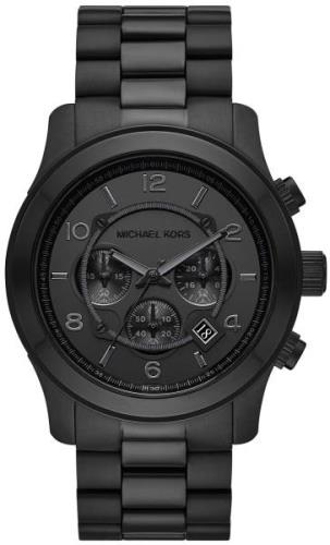 Michael Kors Herrklocka MK9073 Runway Svart/Stål Ø45 mm