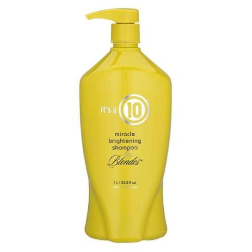 It's a 10 Miracle Brightening Shampoo for Blondes 1000 ml
