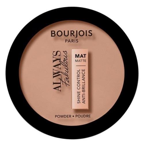 Bourjois Always Fabulous Matte Pressed Powder 50 Porcelain 10 g