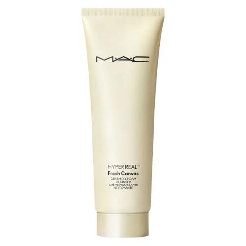 MAC Hyper Real Fresh Canvas Cream to Foam Cleanser 125 ml