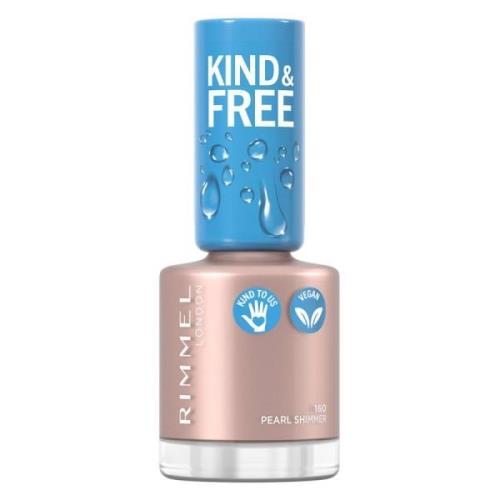 Rimmel London Kind & Free Clean Cosmetics Nail Polish 160 Pearl S