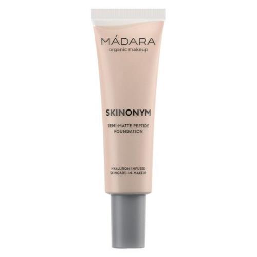 Mádara Skinonym Semi-Matte Peptide Foundation #20 Ivory 30 ml