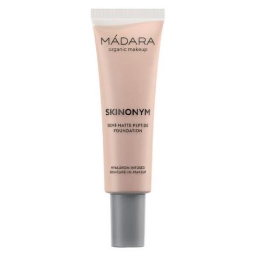 Mádara Skinonym Semi-Matte Peptide Foundation #30 Rose Ivory 30 m