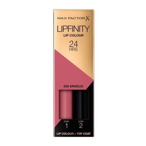 Max Factor Lipfinity Lip Colour #020 Angelic Duo 2,3ml +1,9g